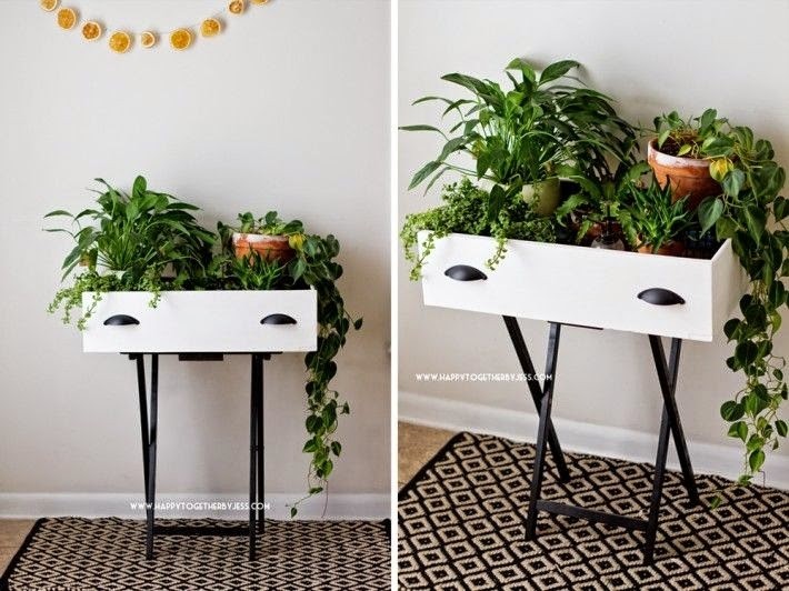 15 diy plant stands to fill your home with greenery