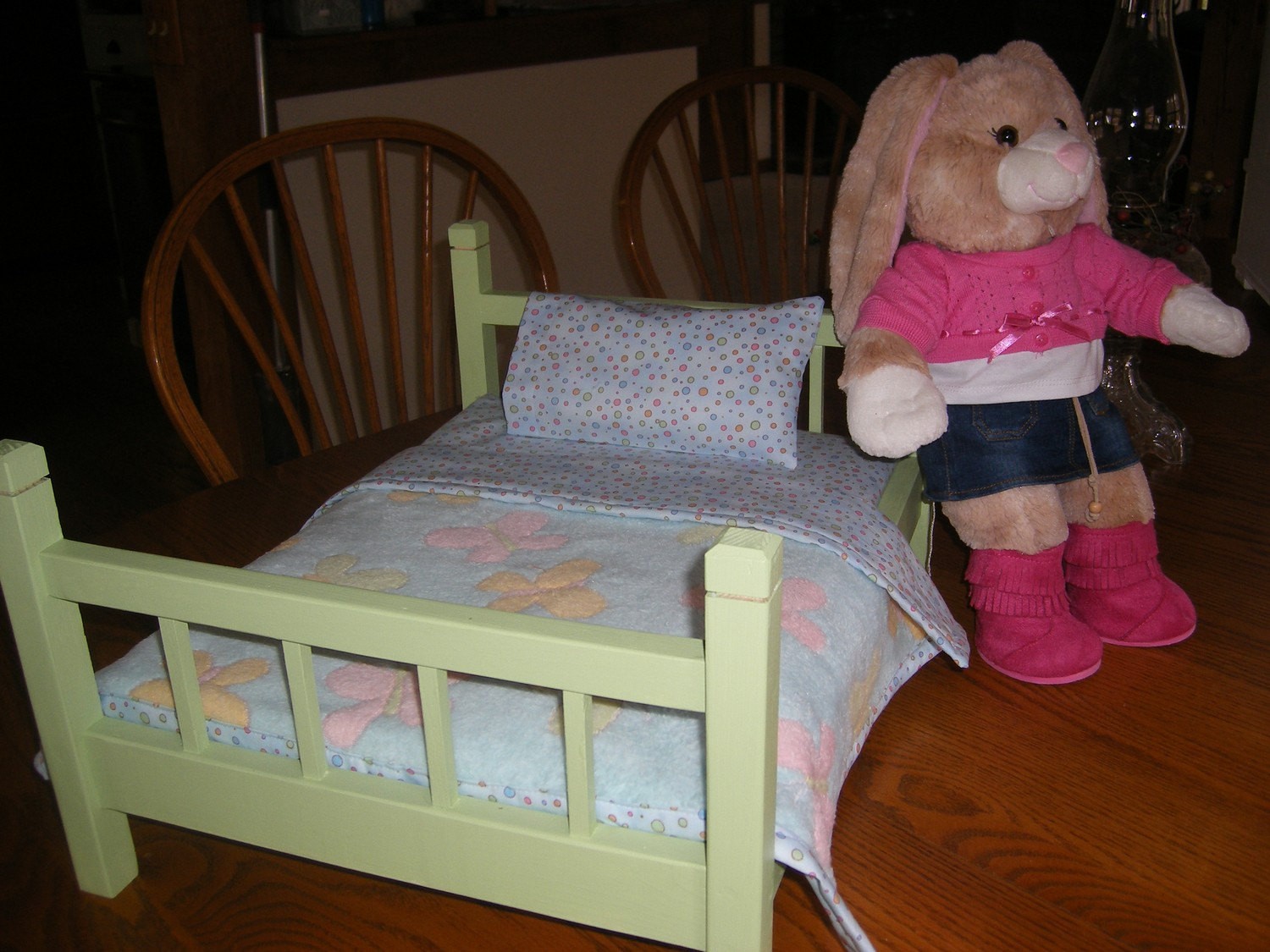18 inch doll bed for american girl or build a