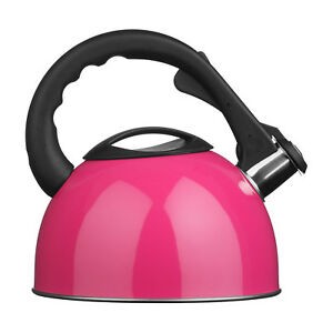 2 5litre hot pink stainless steel stove top camping