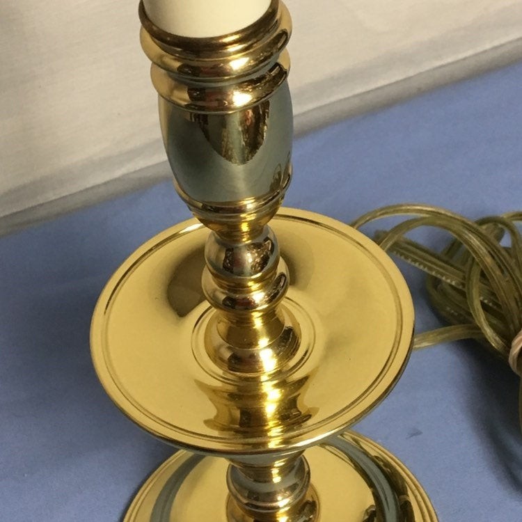 Baldwin brass table lamp colonial williamsburg style lamp