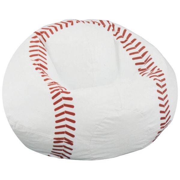 Baseball bean bag chair for kids dcg stores