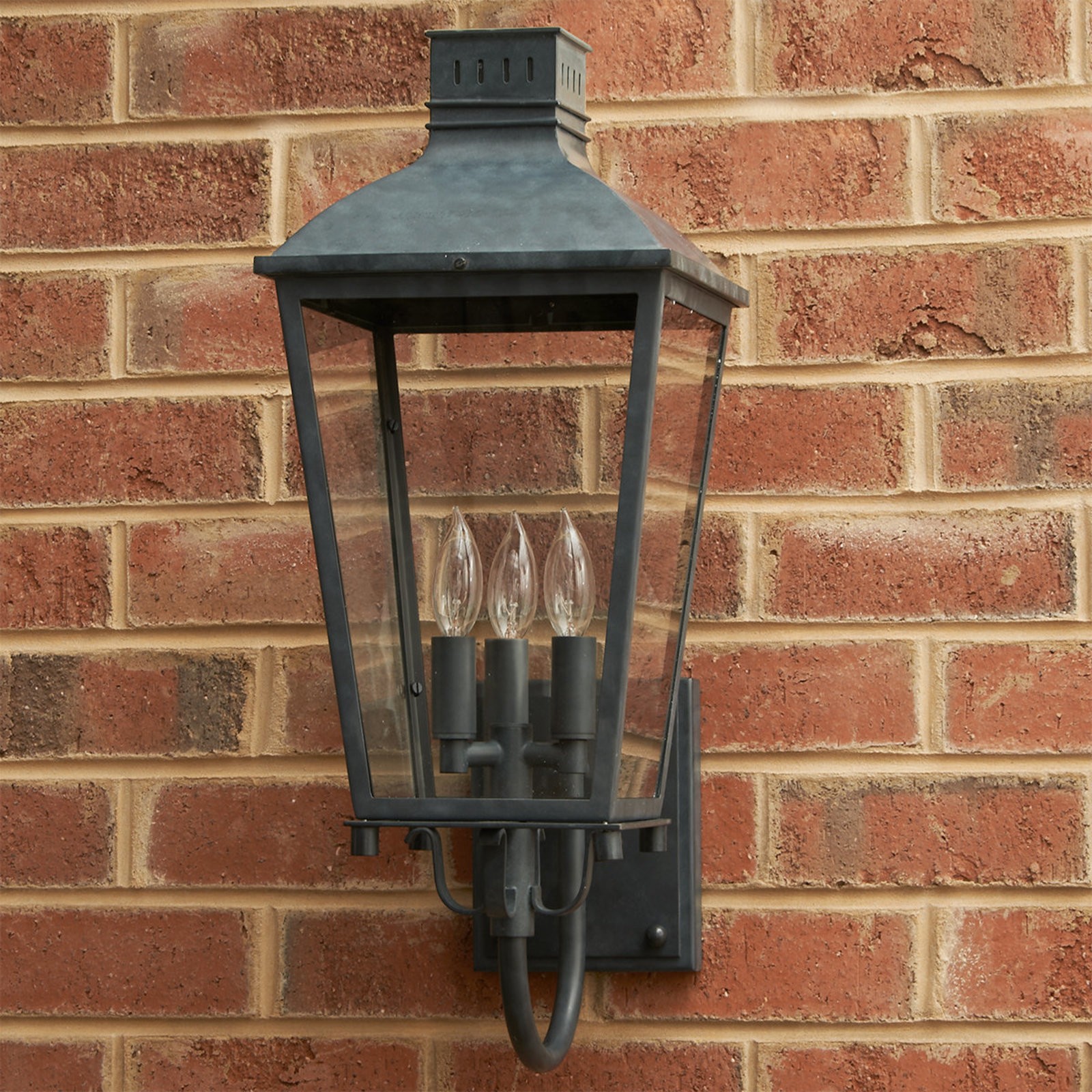 Established outdoor wall sconce large shades of light 1