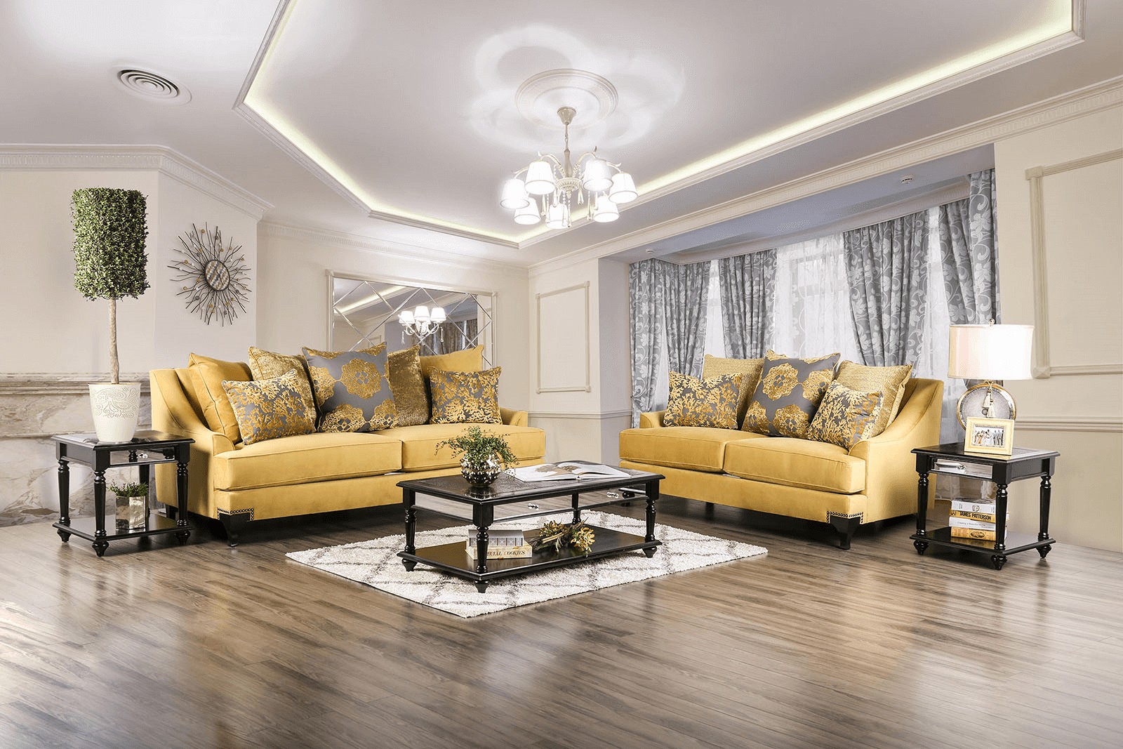 Gold sofa living room nicanor tan gold sofa for affordable