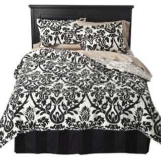 I like the black and white comforter but with tiffany