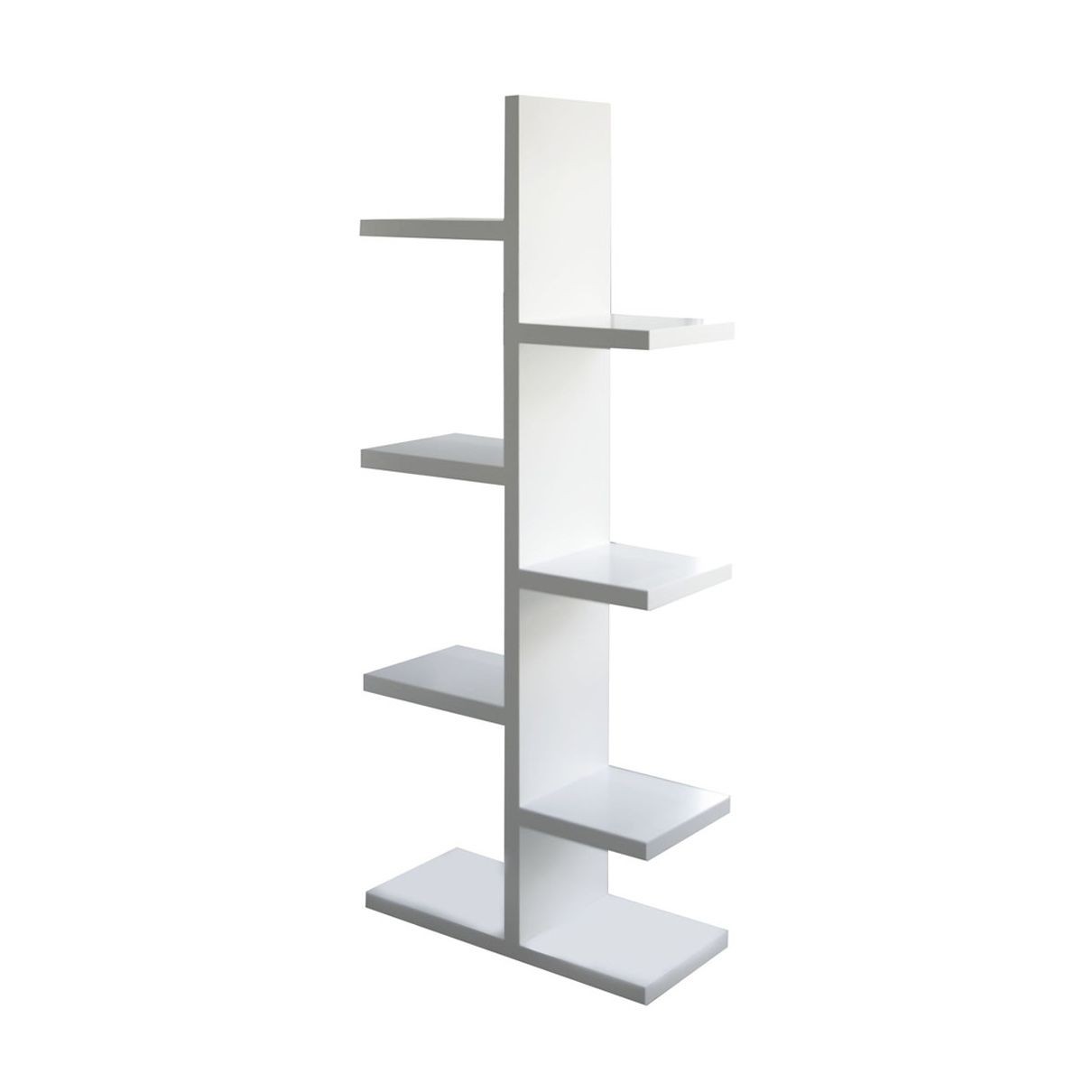 Image result for cb2 spine bookcase shelves wall