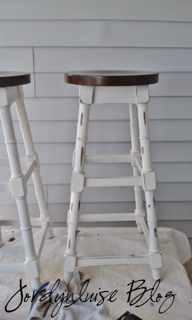 Jl designs shabby chic bar stools