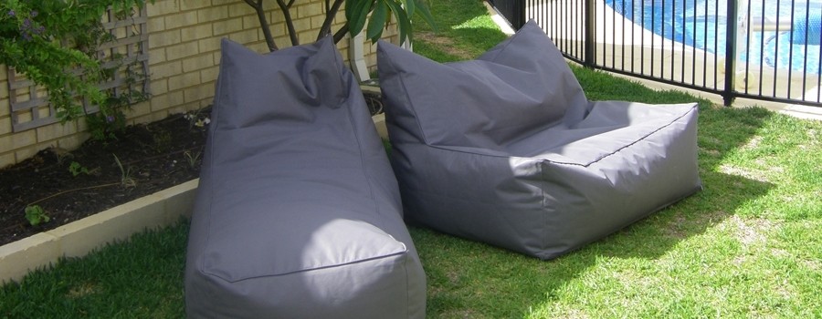 Outdoor beanbags stylish durable comfortable canvas