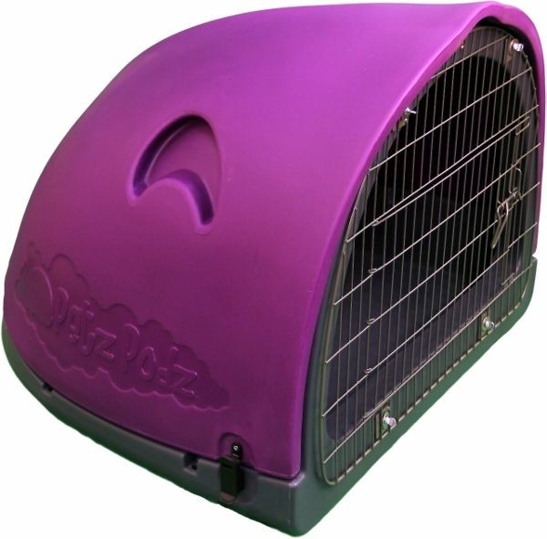 Proud and positive purple petzpodz with cage front 1