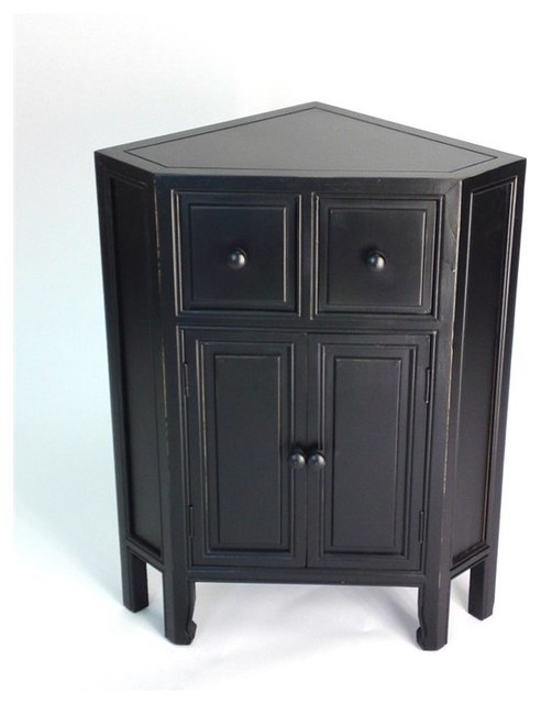Suchow corner cabinet transitional accent chests and