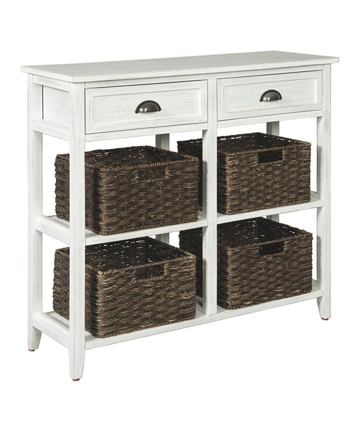Take a look at this white oslember two drawer four