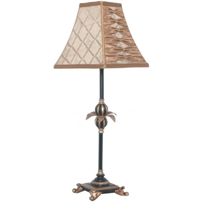 Tamara colonial style table lamp complete with shade 64cm