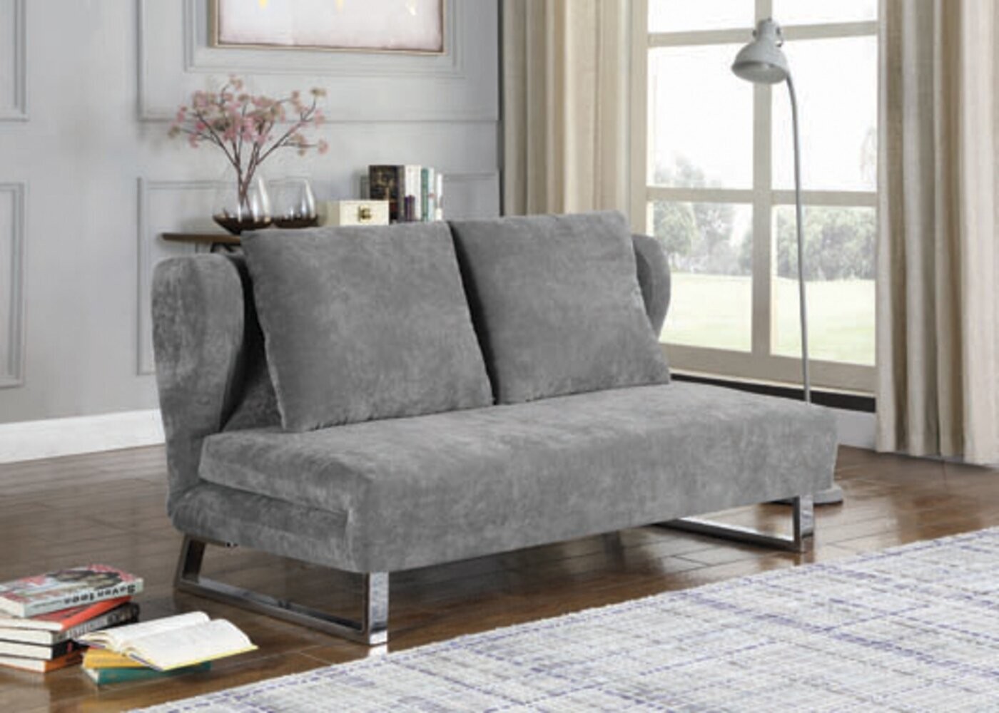 60 inch sectional sofa with wide seat and sofa bed