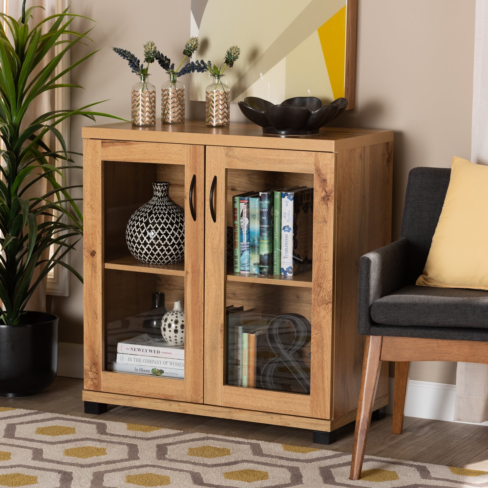 Wood Storage Cabinet With Drawers - Foter