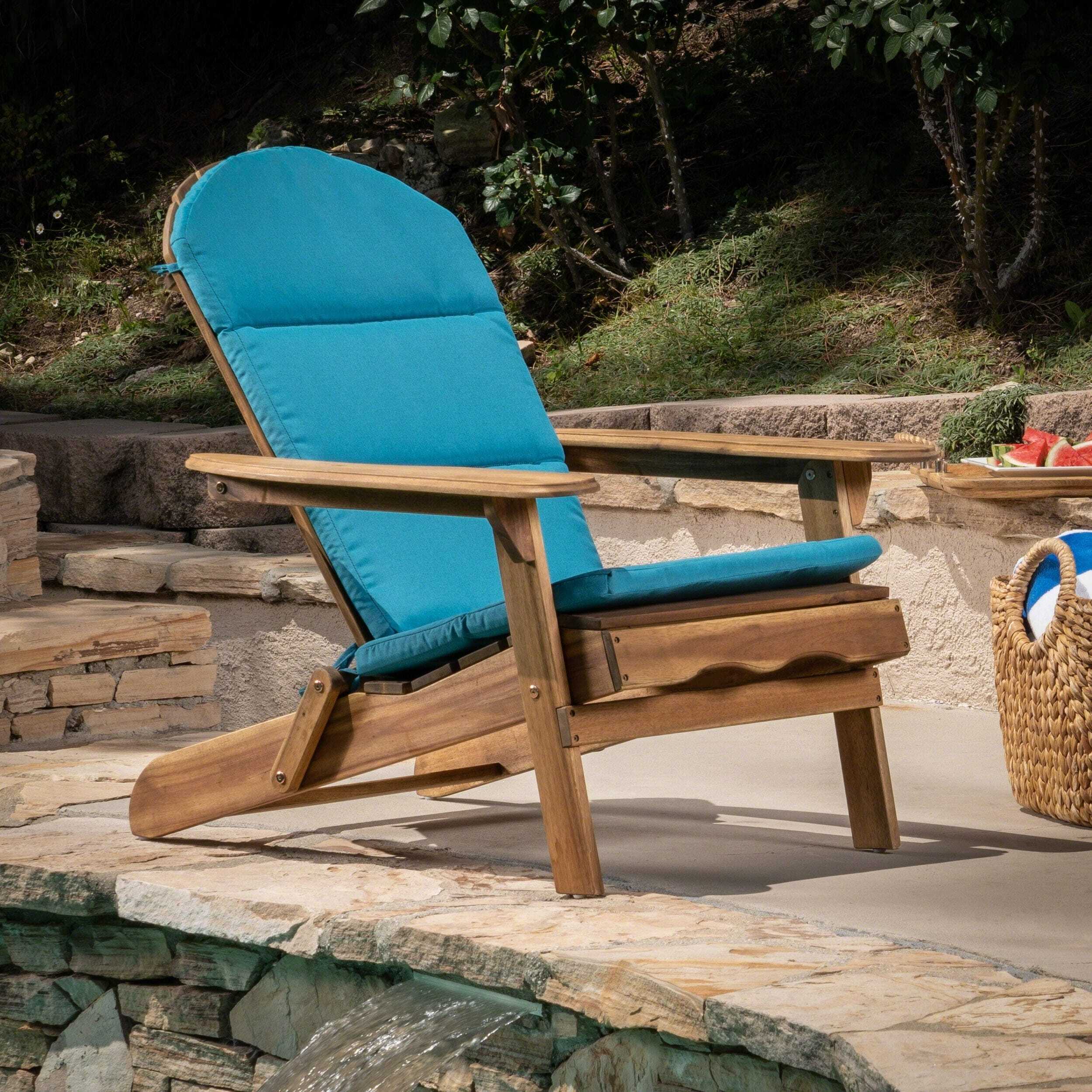 Highback Outdoor Chair Cushion - VisualHunt