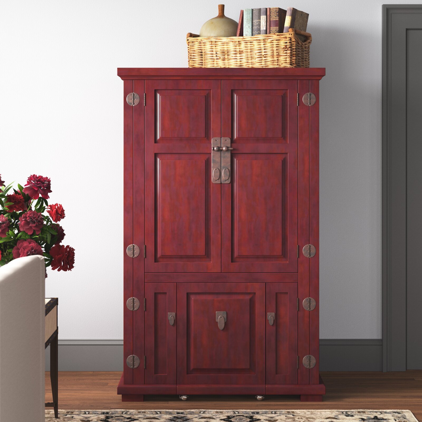 All inclusive Computer Armoire with Doors