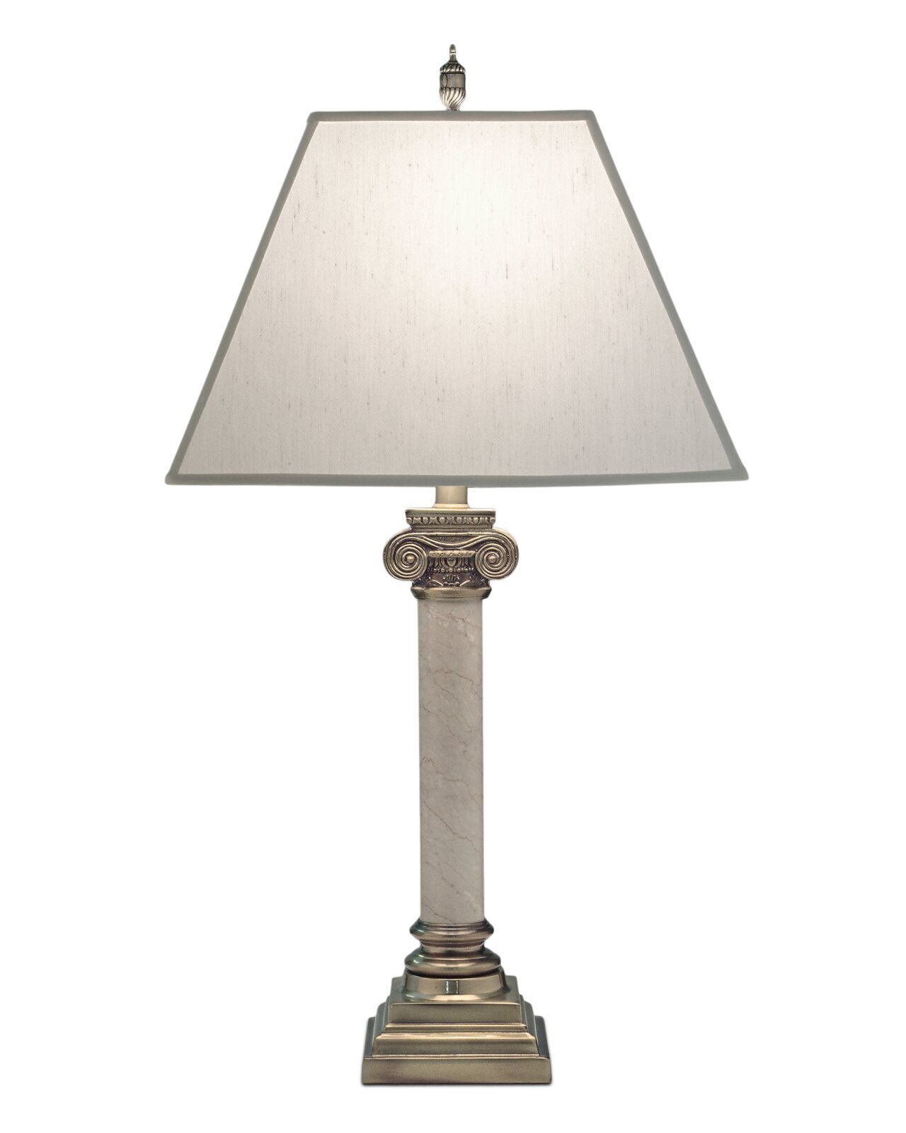 Antique Stiffel lamps with column style base