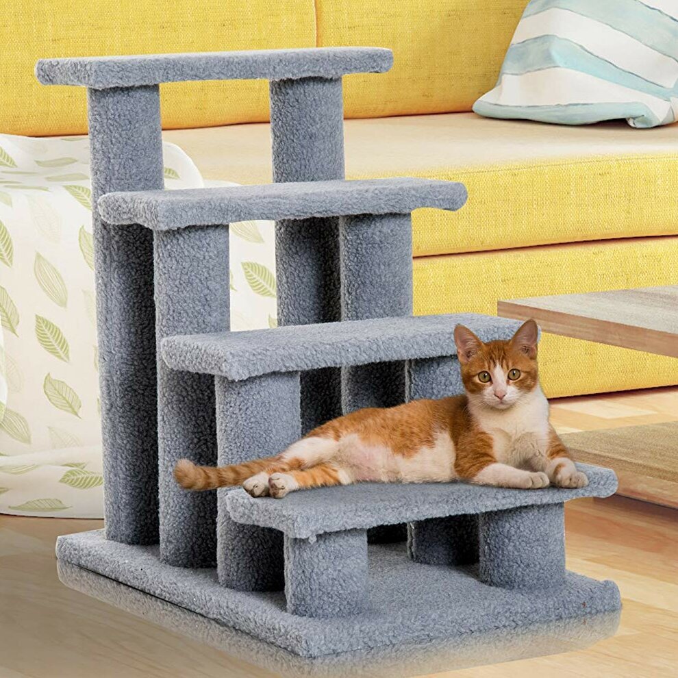 Azar Cat Scratching Post and Stair