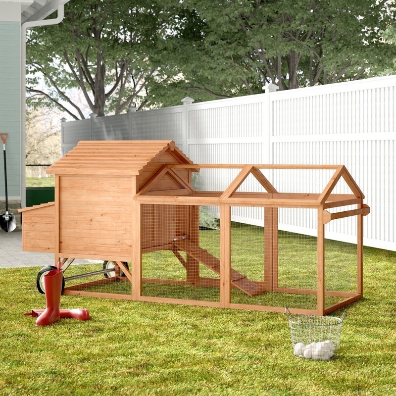 Bayer Chicken Coop with Chicken Run For Up to 6 Chickens