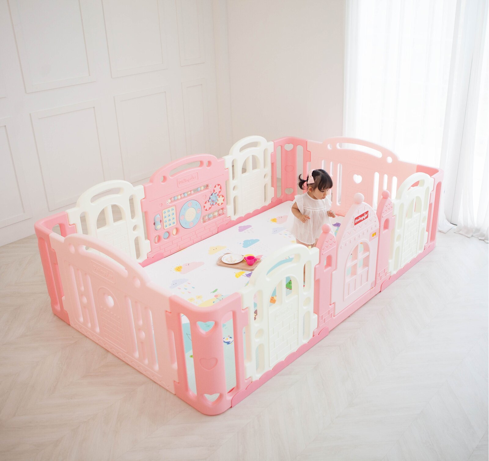 Biggest playpen for toddlers is a palace for your children