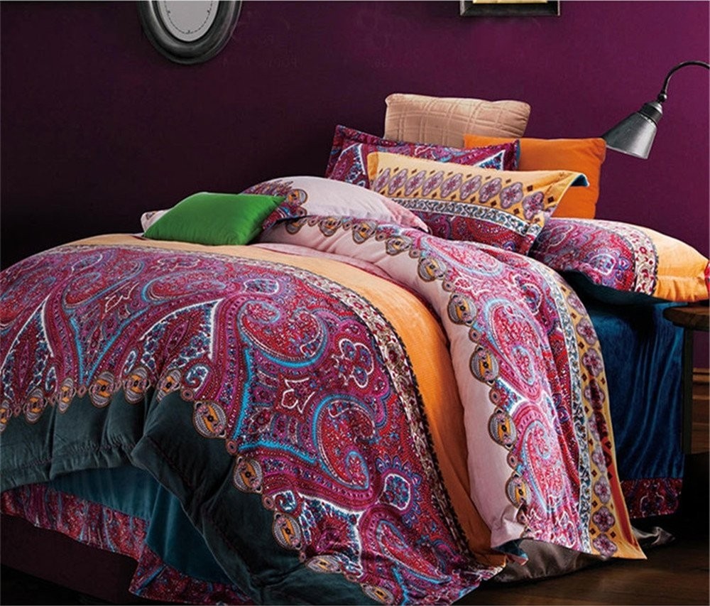 Boho chic bedding sets with more ease bedding with style