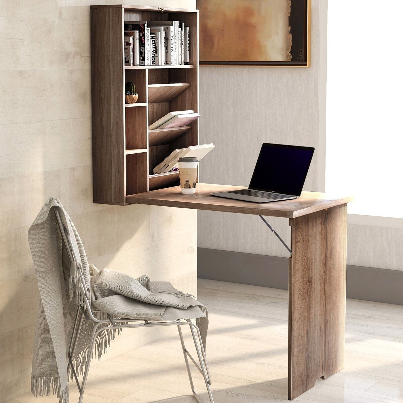 folding murphy desk