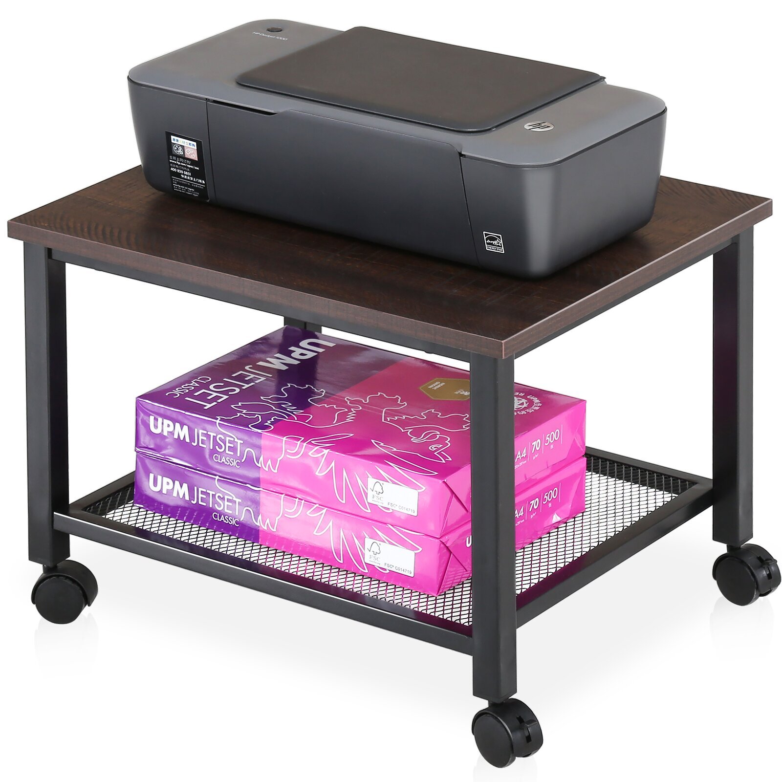 Budget friendly & space saving printer table