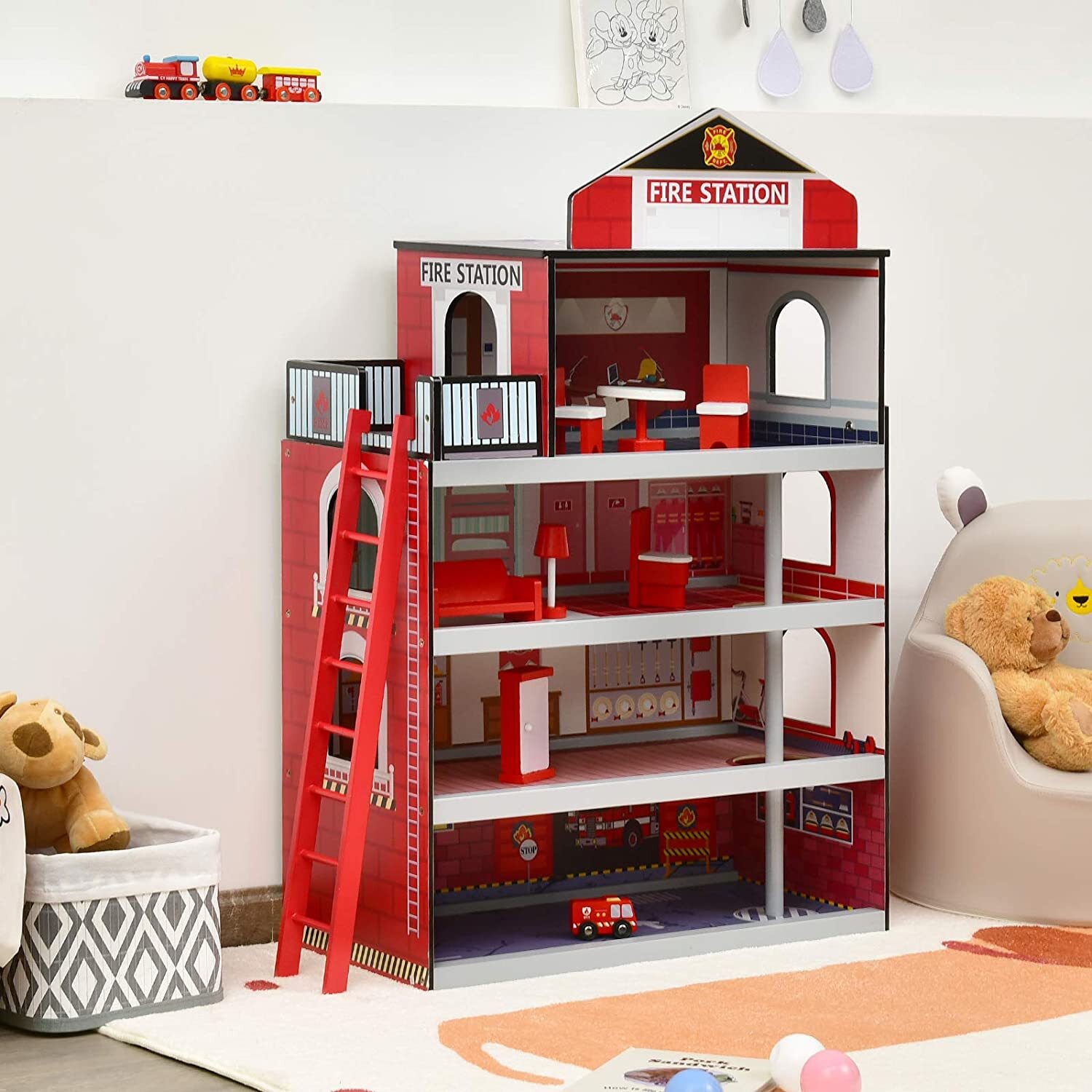 Career oriented Large Doll House for Boys