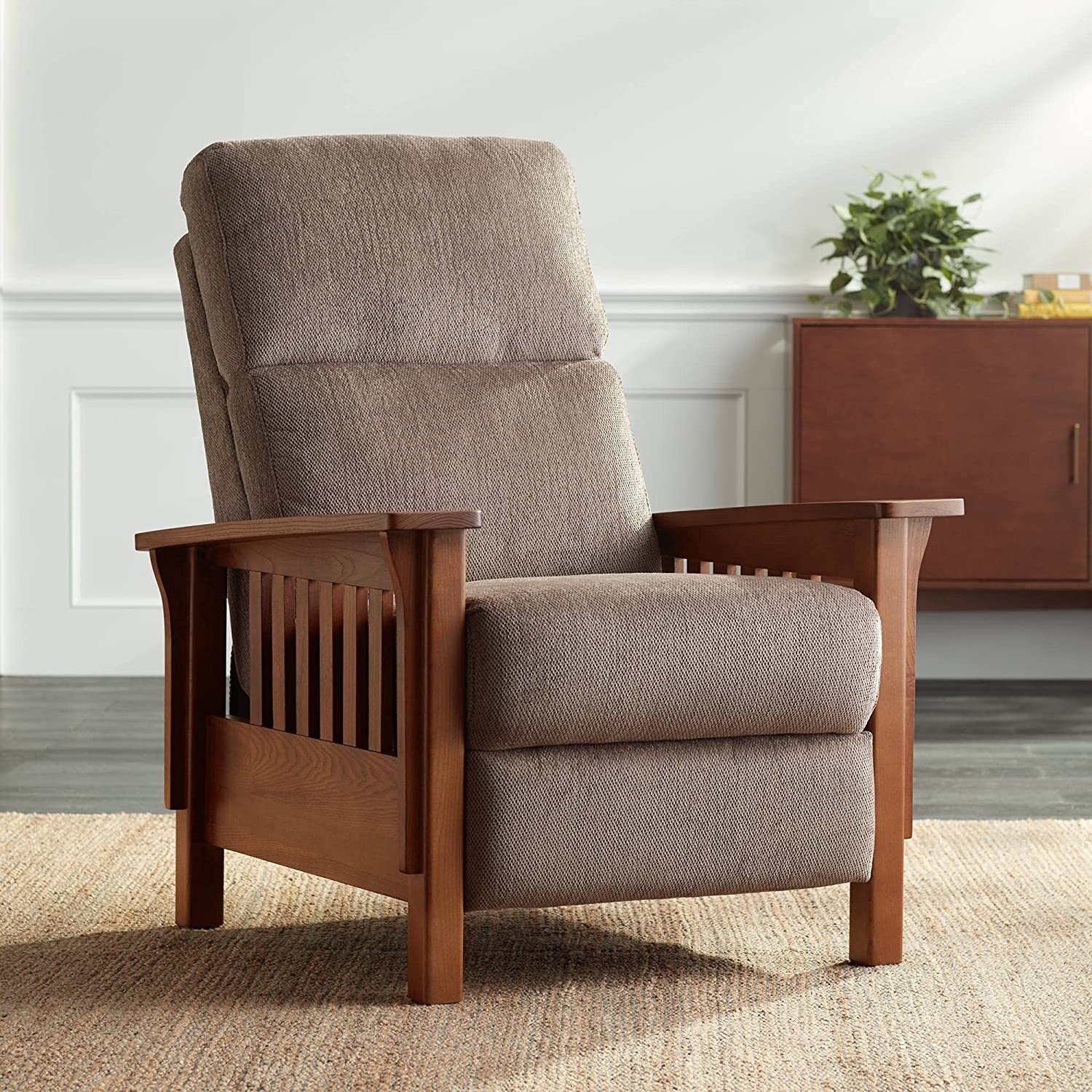 Chic Mission Style Recliner Chair