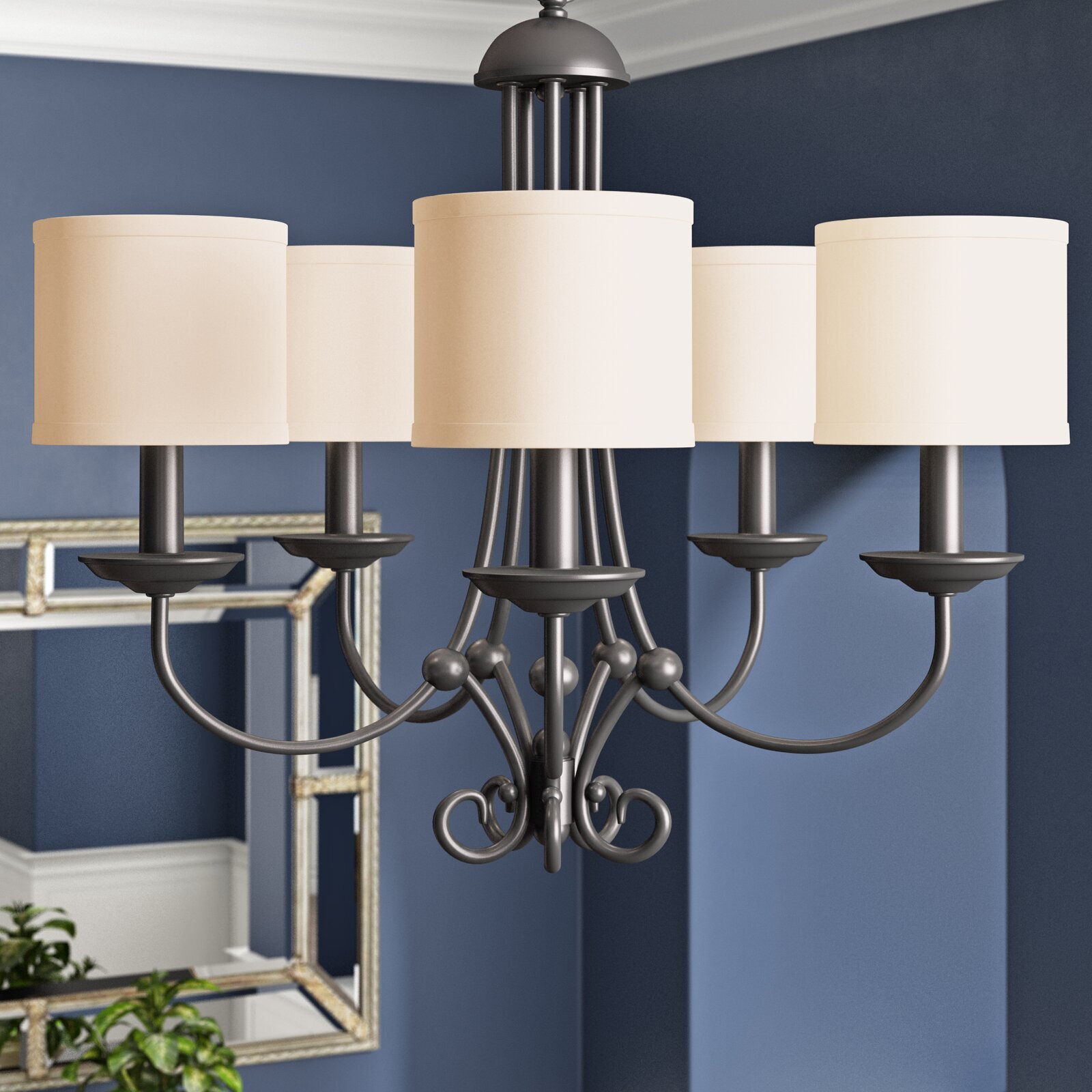 Chandelier drum shades clip outlet on