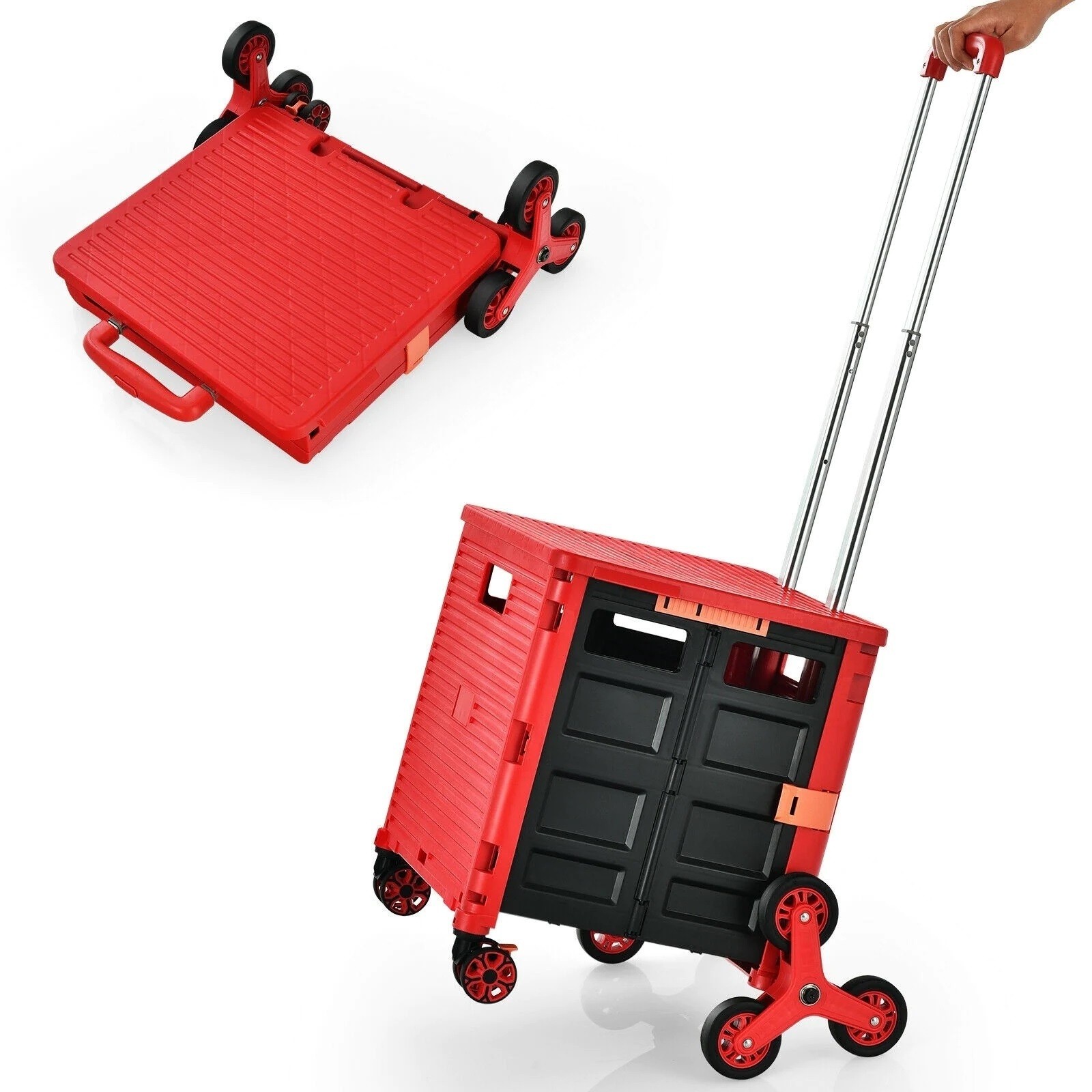 Collapsible Grocery Bag with Wheels