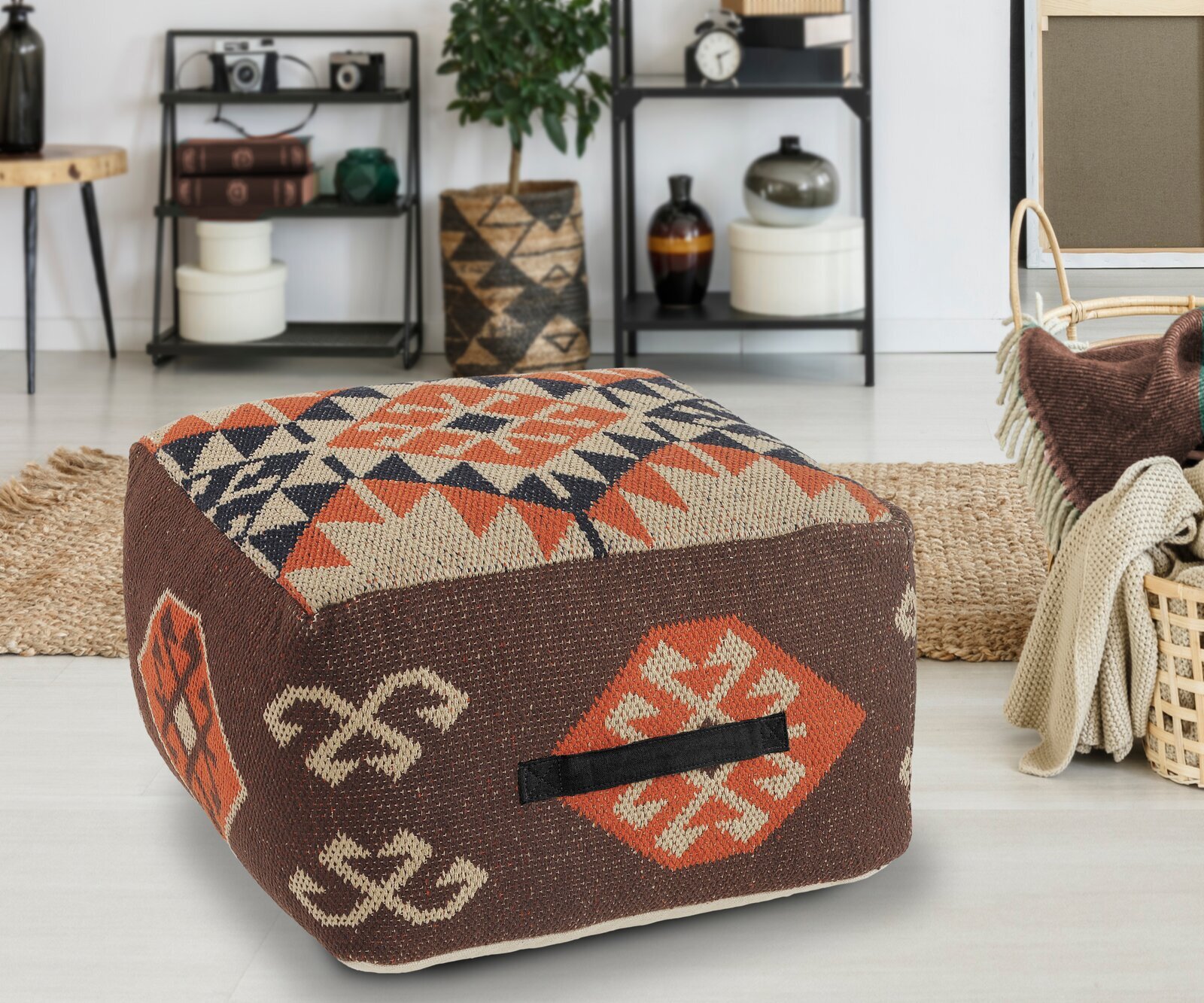 Consider a pouf for your desert southwest furniture…