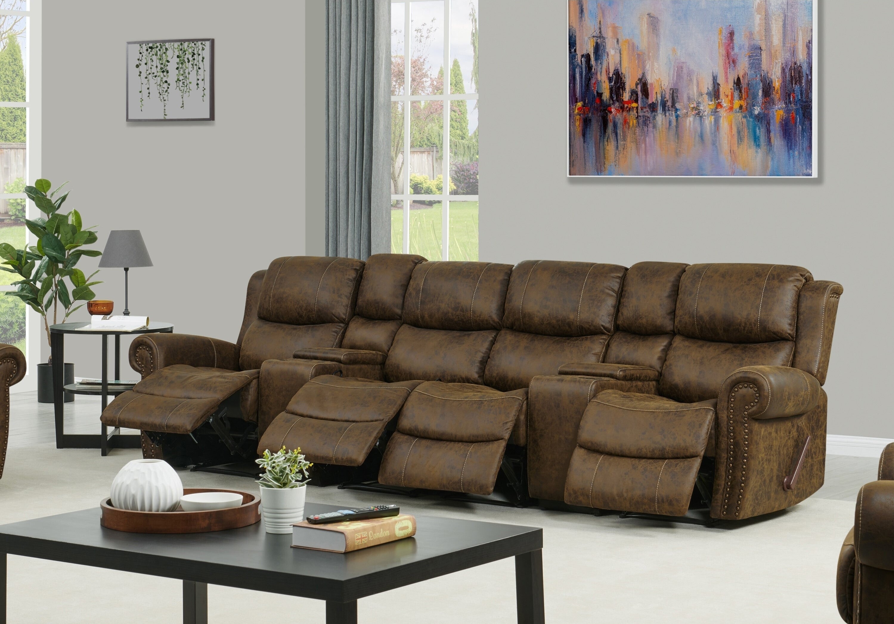 Copper Grove Wels Recliner Sofa