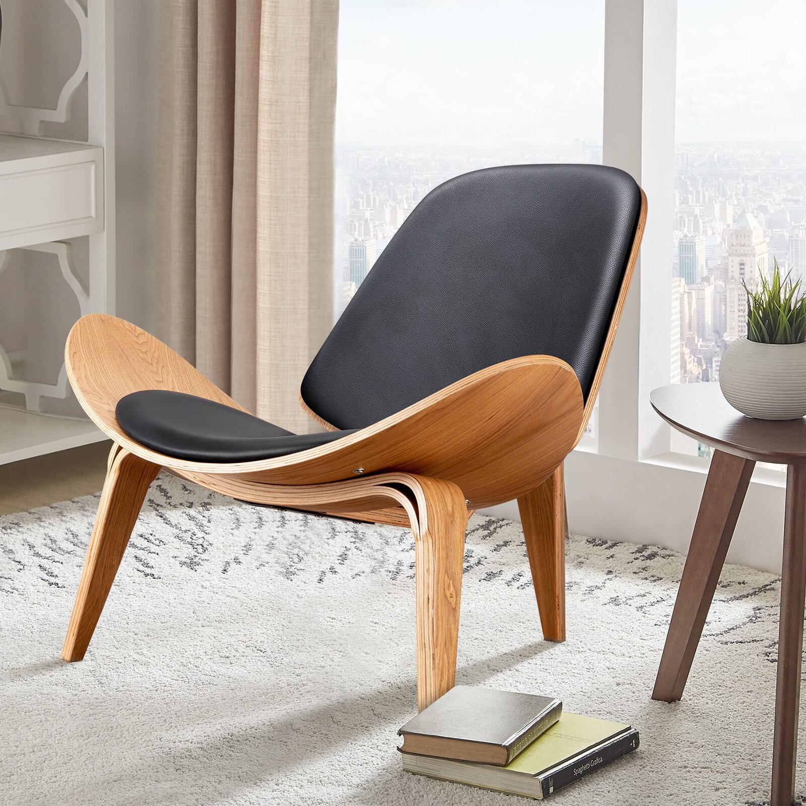 Danish lounge chair with a contemporary twist