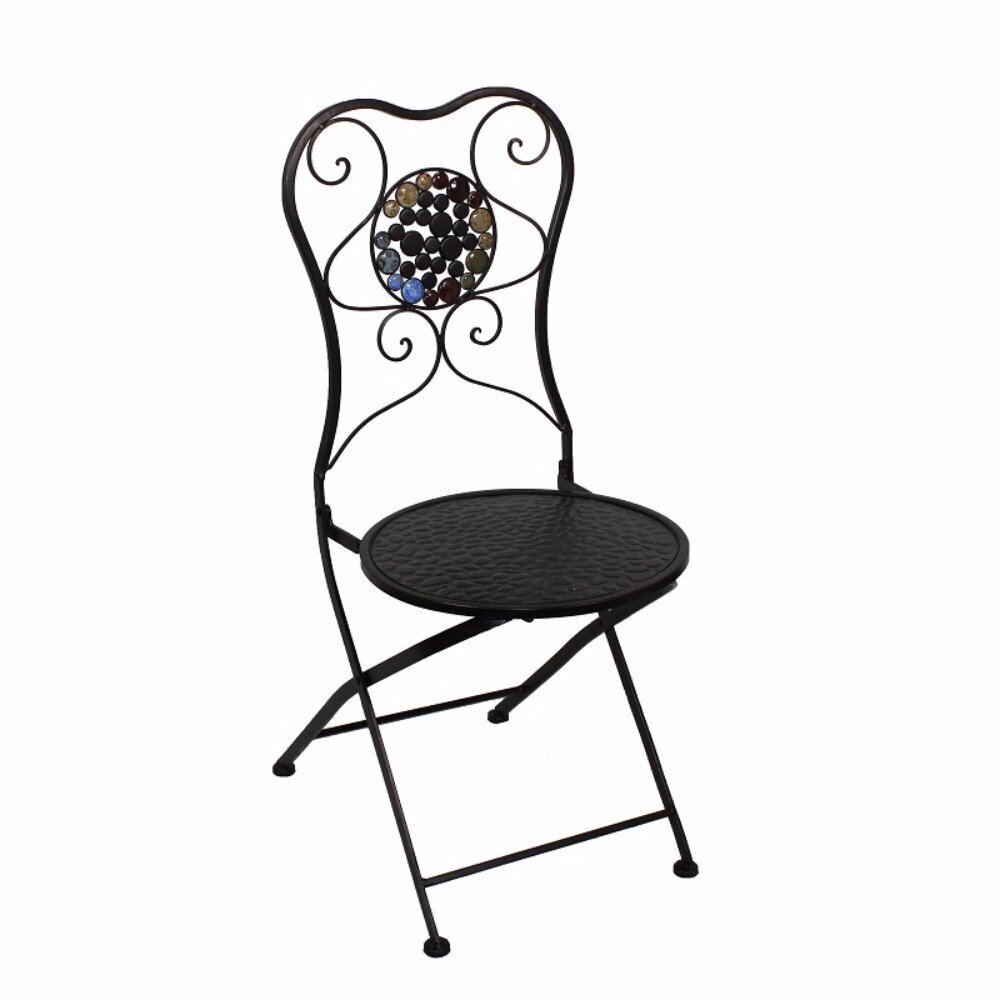 Decorative folding dining chairs