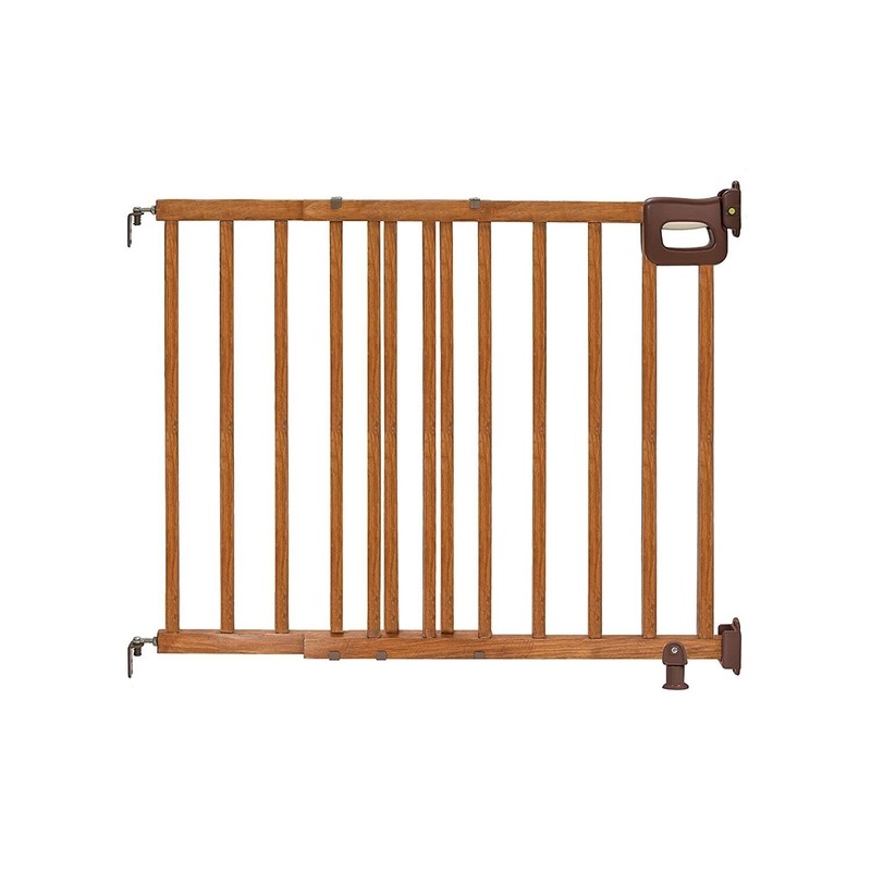 Easy Sliding Wood Gate for Deck Stairs