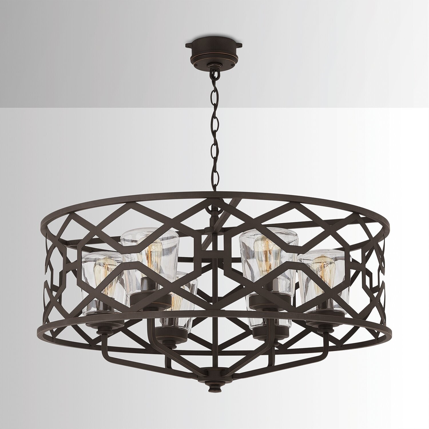 Extra large outdoor chandelier