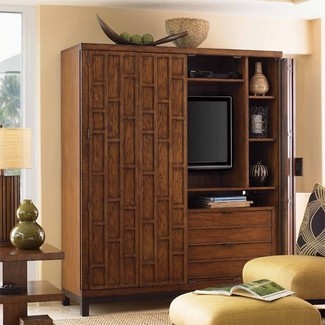 TV Armoires With Doors And Drawers - Foter