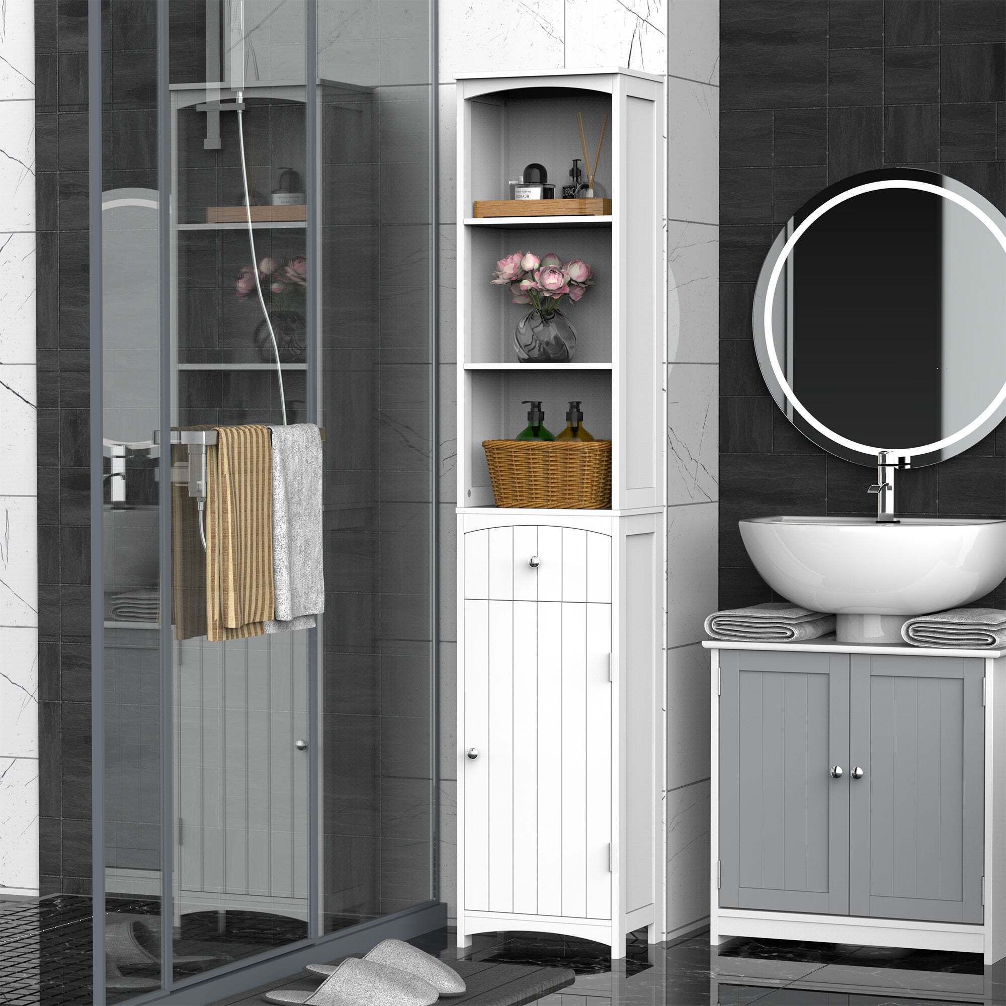 Freestanding Bathroom Cabinets - Foter