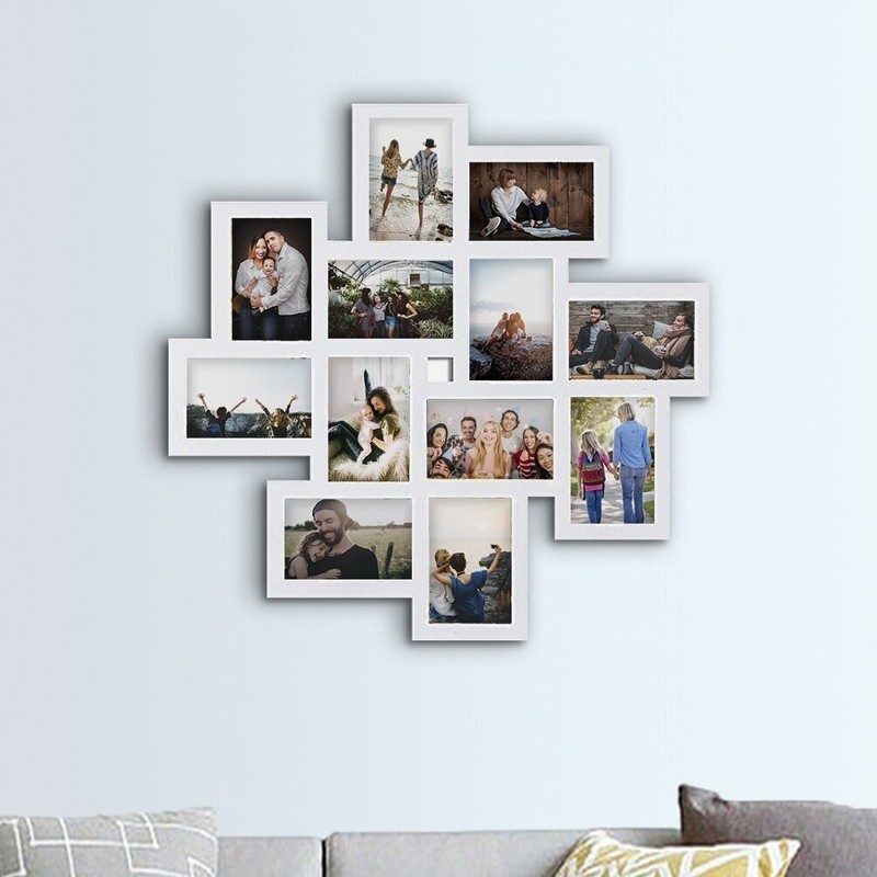 5 Piece Multi Picture Frame Photo Frame Collage Wall Hanging Frame Table Set 