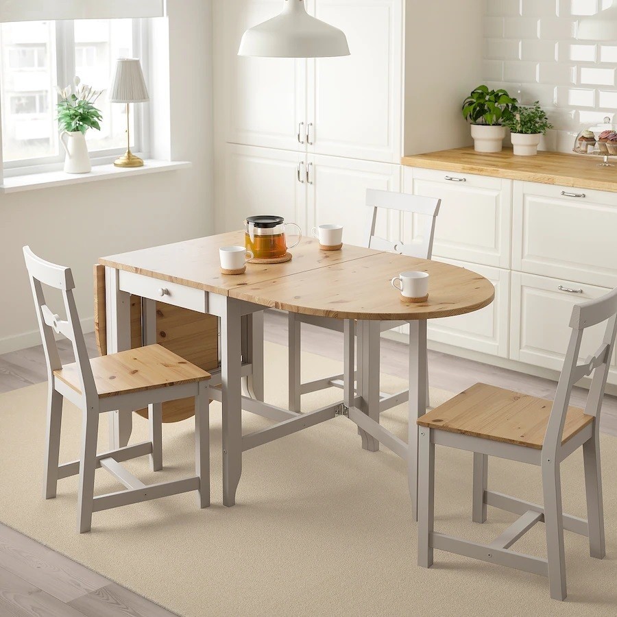 small gateleg kitchen table