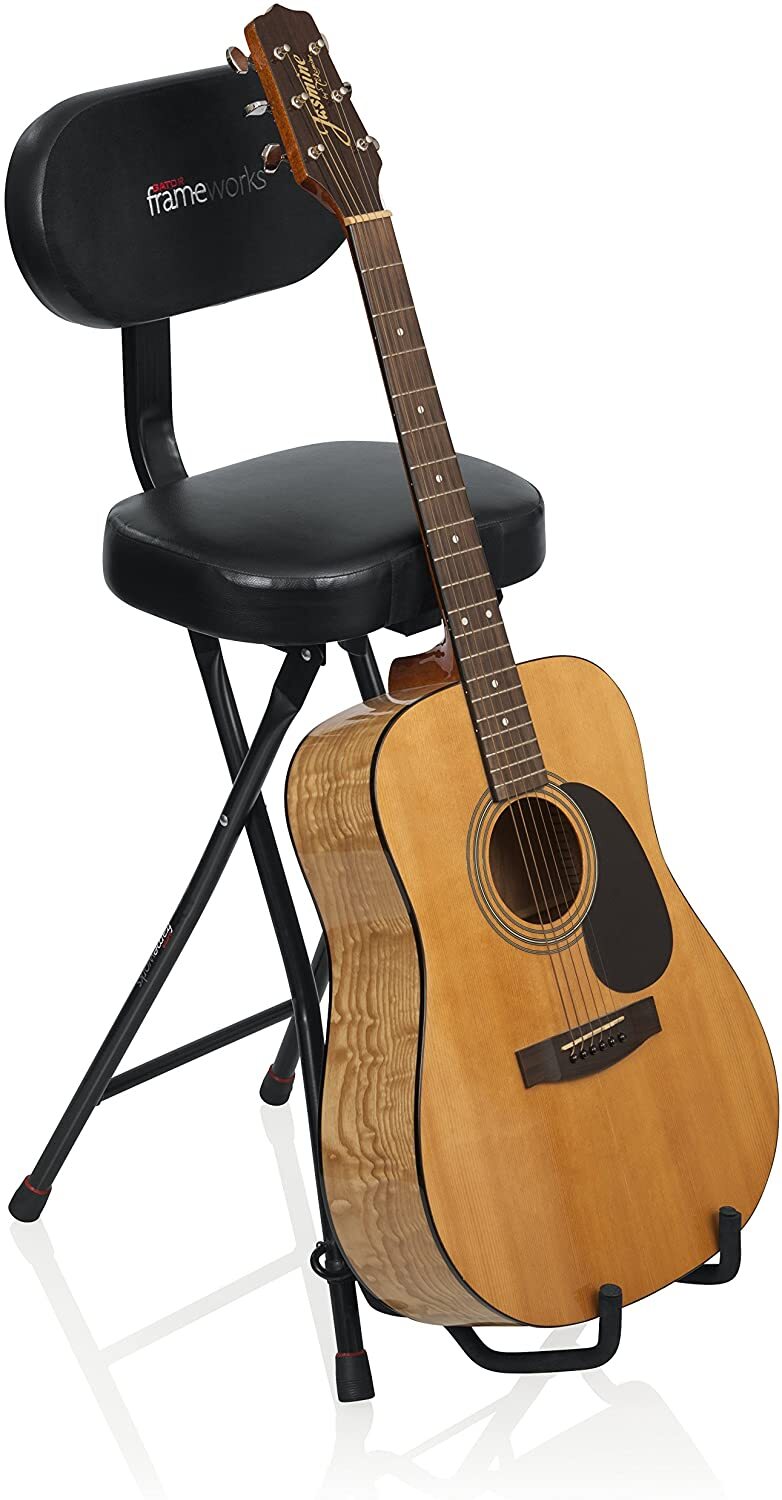 Guitar Seat with Padded Cushion