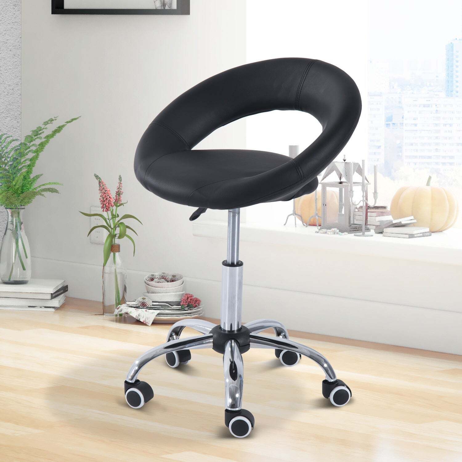 Rolling chair best sale for kitchen