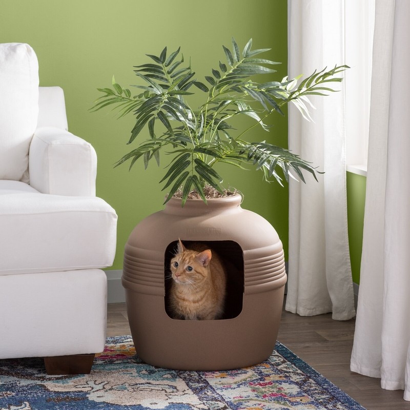 10 Best Cat Litter Box Furniture / Cat Ideas on Foter