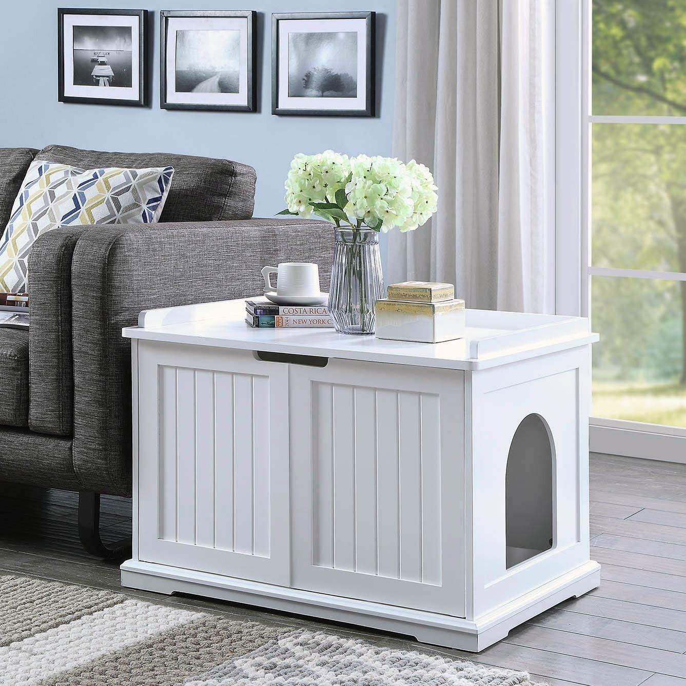 Large Contemporary Furniture Litter Box 