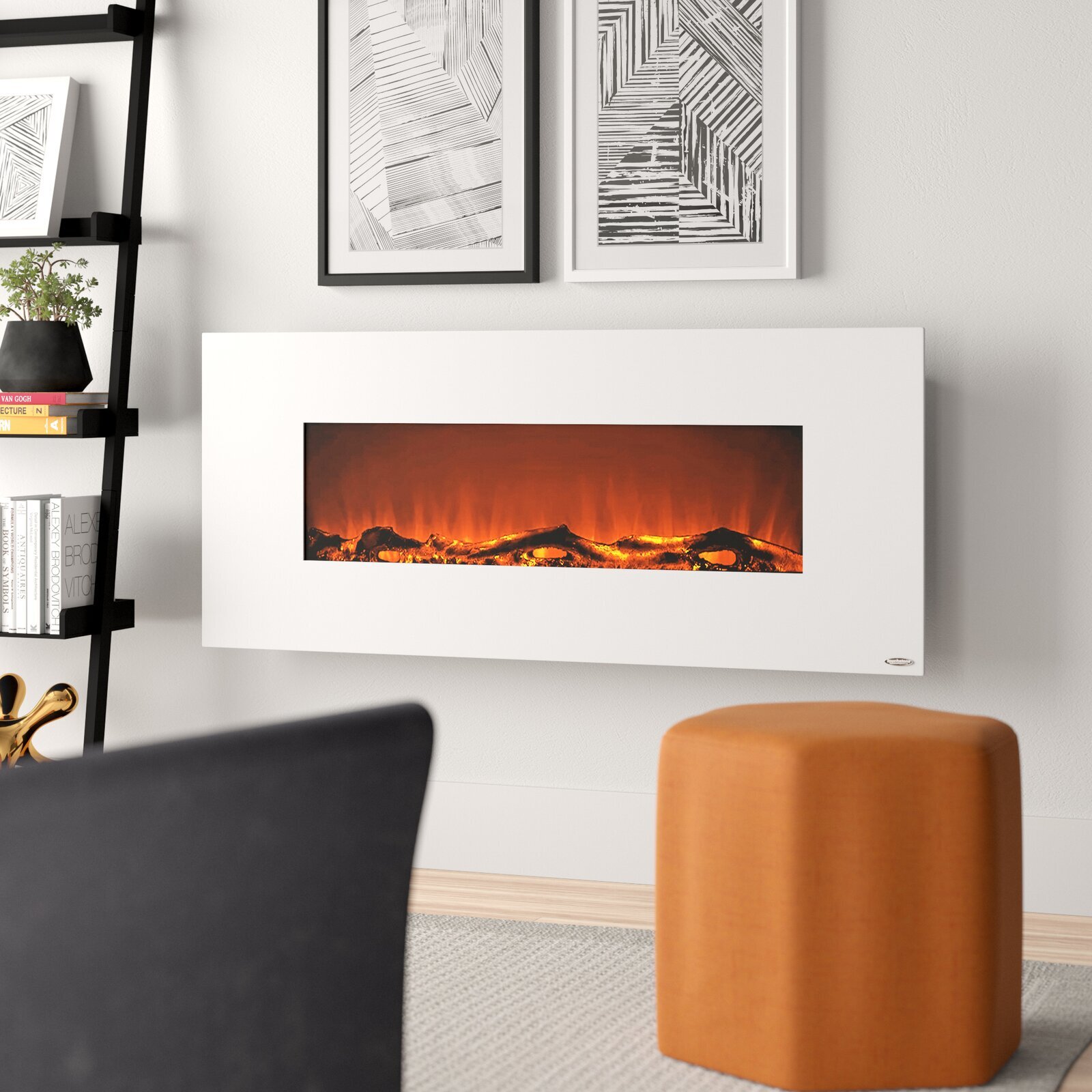 Lauderhill 50 375” W Electric Fireplace