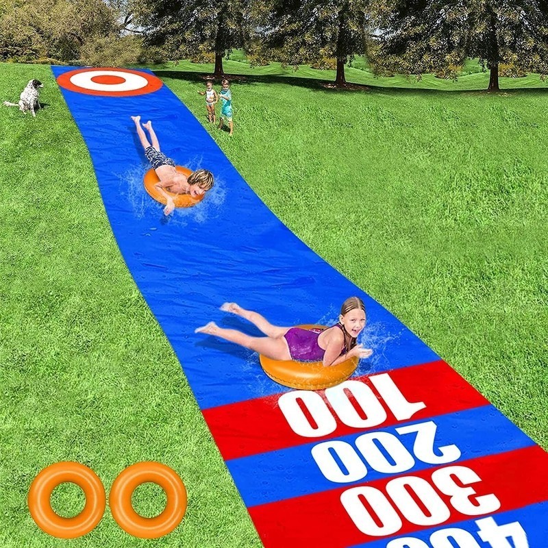 Lawn water slides for kids