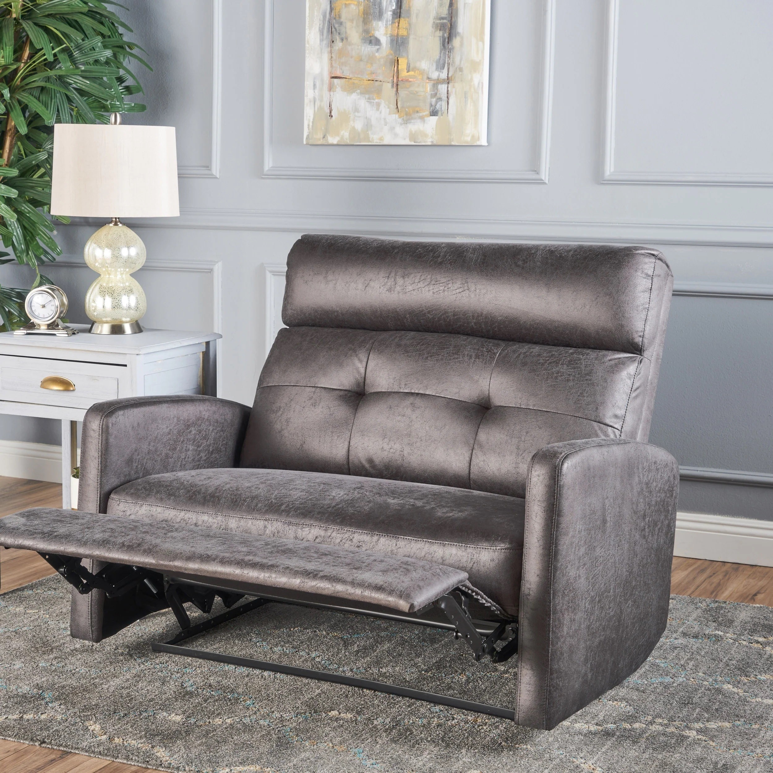 Loveseat Recliner for Small Spaces