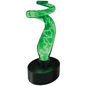 Lumisource mh se3g gg sculptured electra lamp green