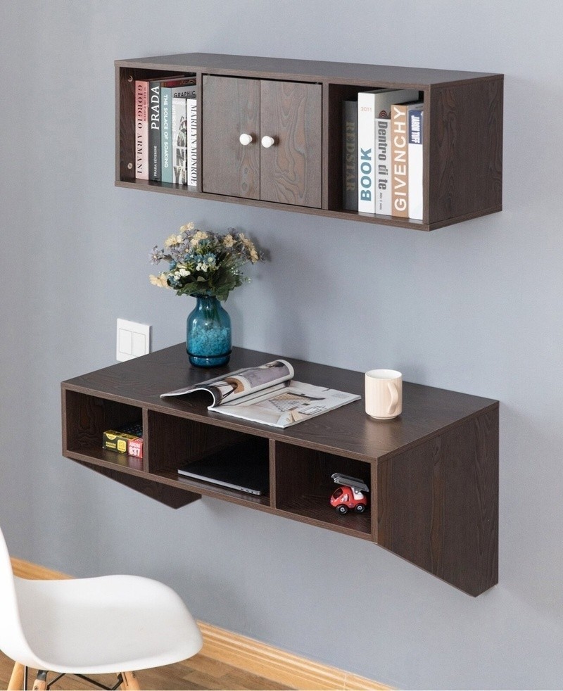 15 Wall Mounted Desk Ideas to Elevate Your Décor - Foter