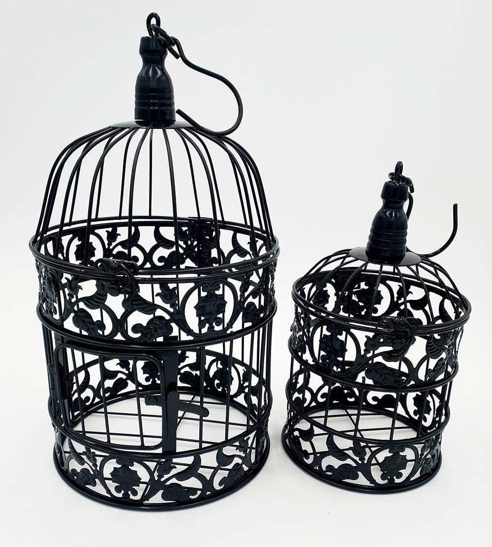 Metal Wall Hanging Bird Cage for Small Birds
